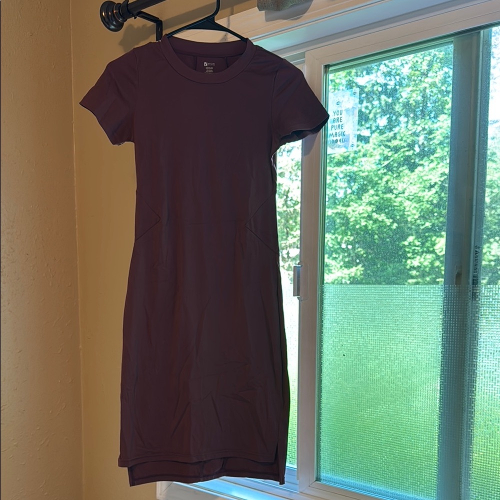 BuffBunny Mauve Short Sleeve Dress
